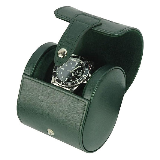 HQ Single Watch Travel Case/Roll - Green
