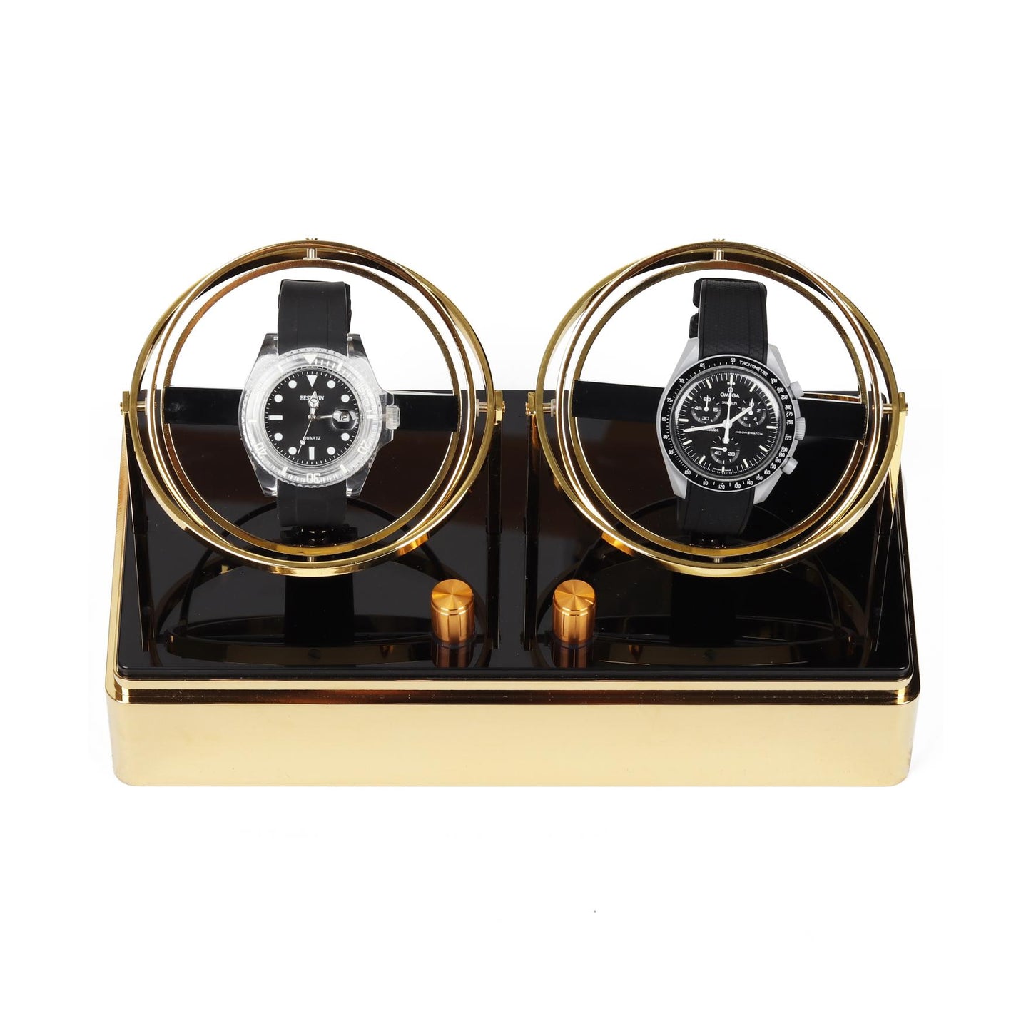 HQ Watches Care Astronomy Dualism Watch Winder - Gold