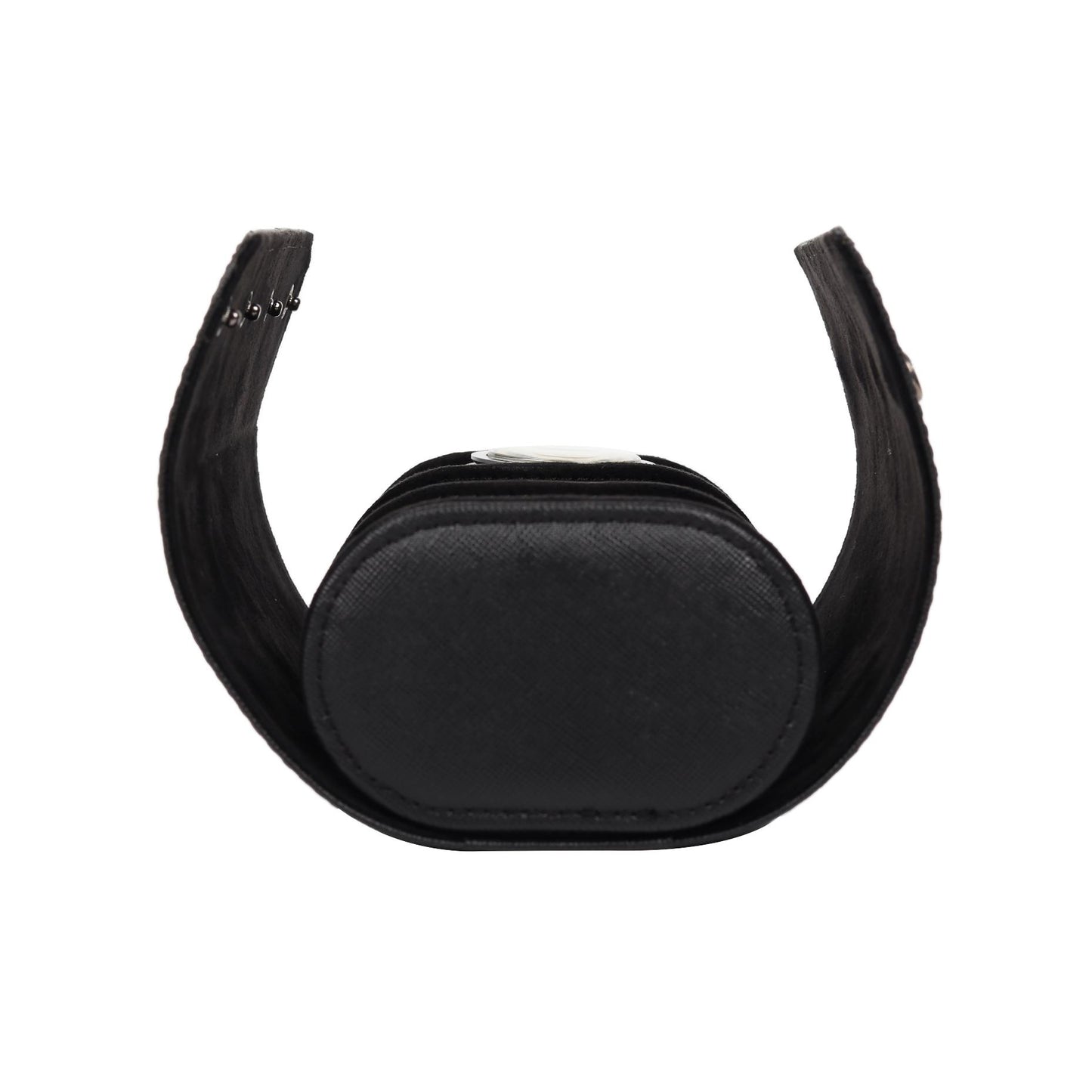 HQ Watch Roll 3 Slot Luxury Travel Watch Case - Black