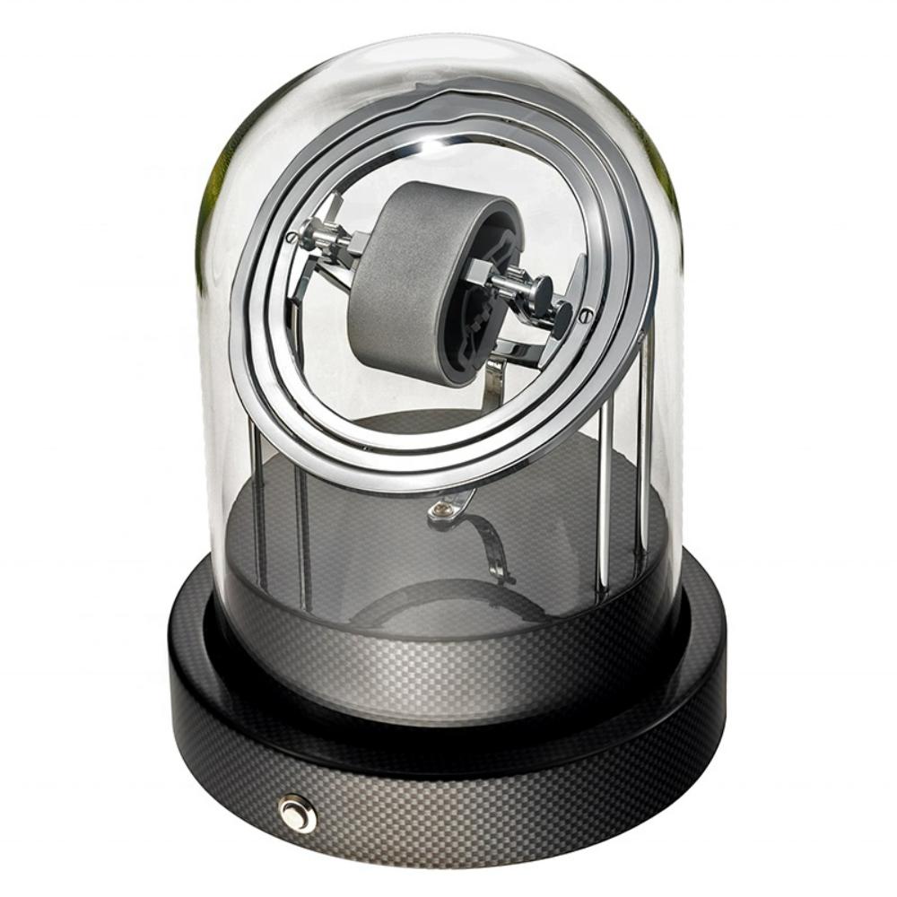 HQ Watches Care Black Carbon Orbit Single Watch Winder Carbon