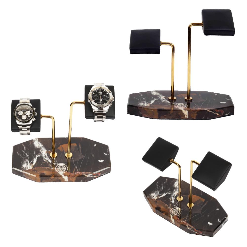 HQ Prestige Double Watch Stand Marbled Grandeur