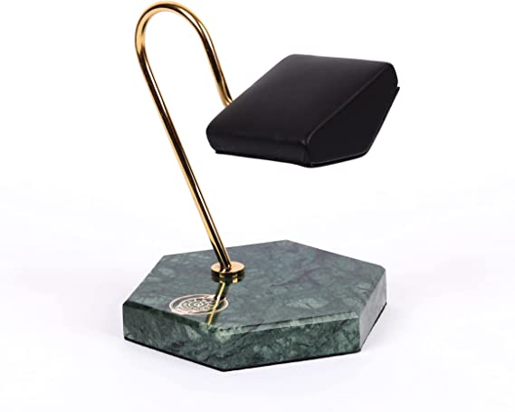 HQ Prestige Watch Stand Emerald Marble Grandeur