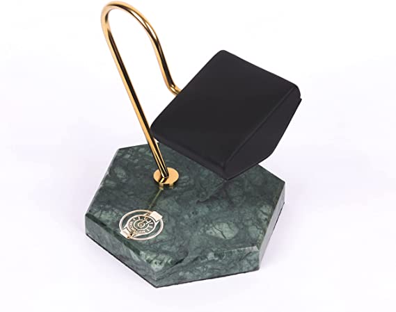 HQ Prestige Watch Stand Emerald Marble Grandeur