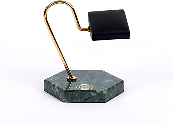 HQ Prestige Watch Stand Emerald Marble Grandeur