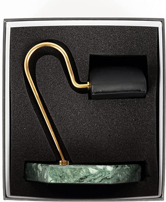 HQ Prestige Watch Stand Emerald Marble Grandeur