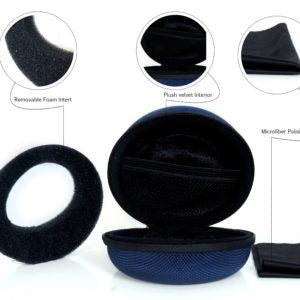 HQ Blue Nylon Single Watch Case