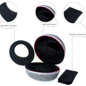 HQ Charcoal Grey Single Watch Case
