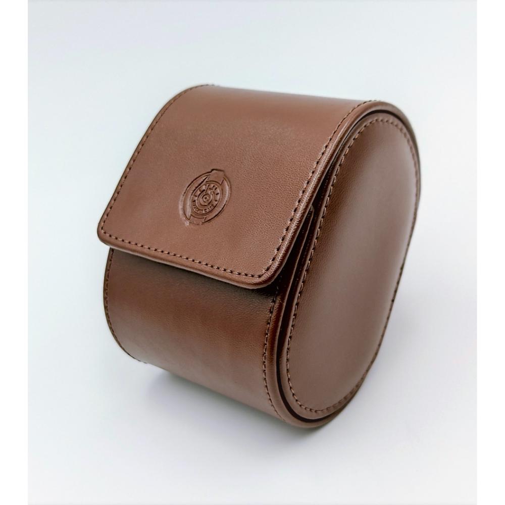 HQ Single Watch Travel Case/Roll - Brown
