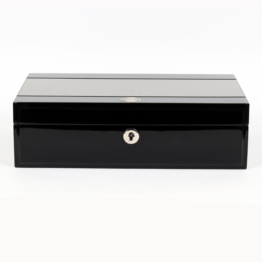 HQ Luxury Watch Box 10 Watch Slots Bespoke Black