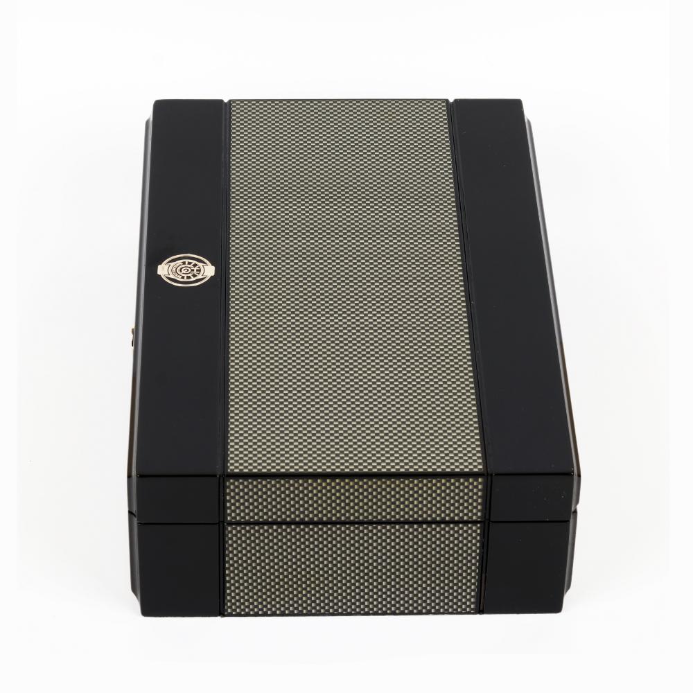 HQ Luxury Watch Box 10 Watch Slots Bespoke Black