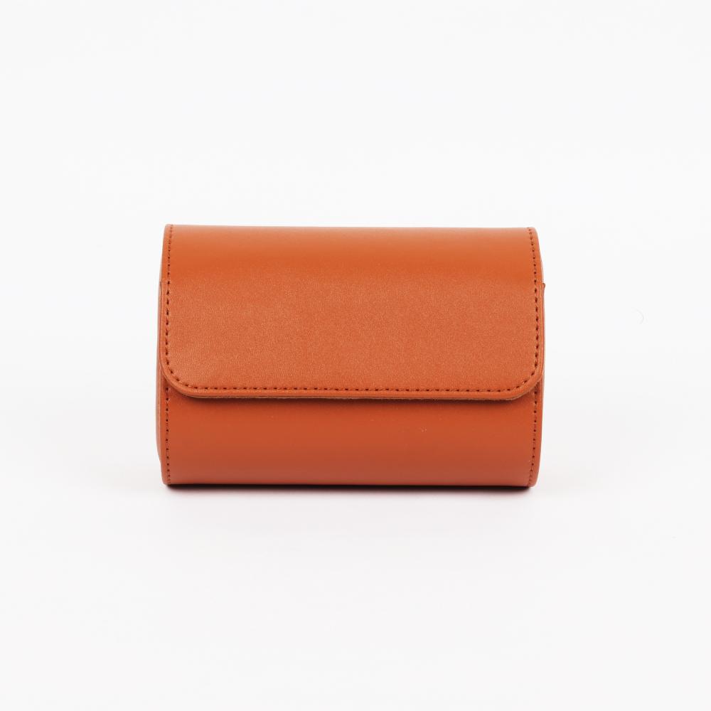 HQ Watch Case 2 Slots Travel Watch Roll Orange