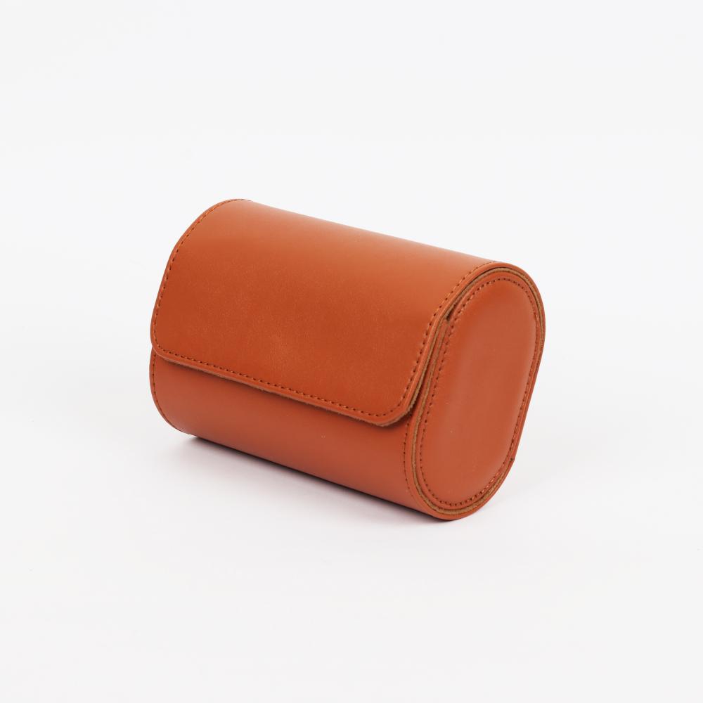 HQ Watch Case 2 Slots Travel Watch Roll Orange