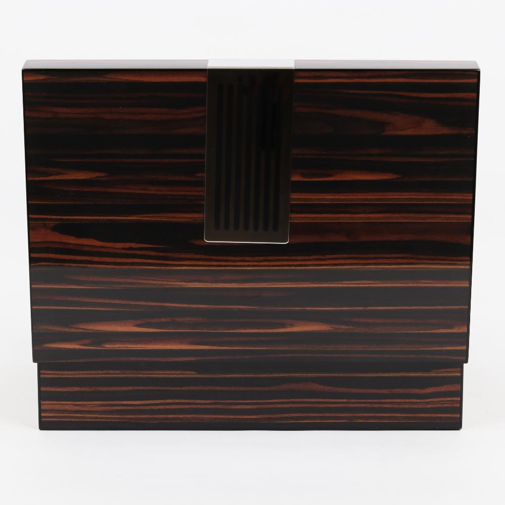 HQ Luxury Watch Box, 8 Watch Slot Smooth Wood