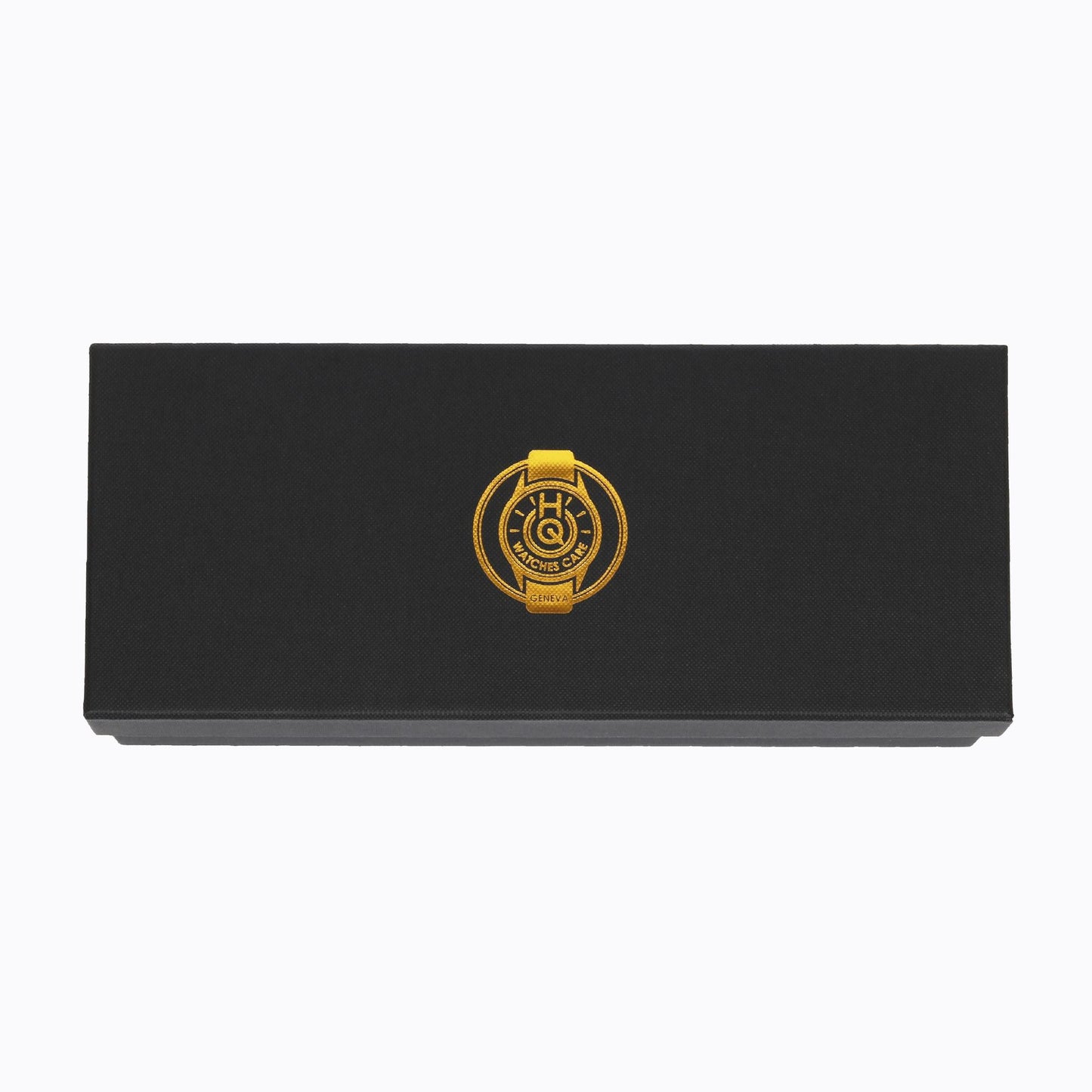 HQ Watches Care Navy Blue Genuine Leather Watch Case Roll for 3 Watches