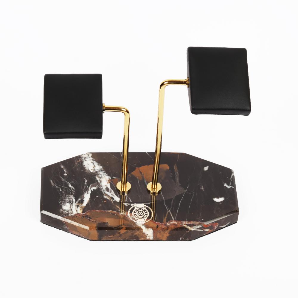 HQ Prestige Double Watch Stand Marbled Grandeur