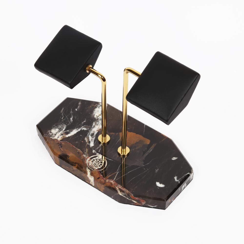 HQ Prestige Double Watch Stand Marbled Grandeur