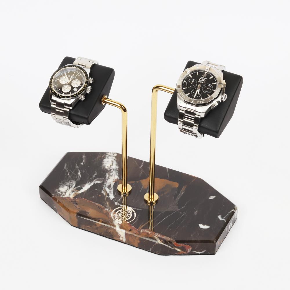 HQ Prestige Double Watch Stand Marbled Grandeur