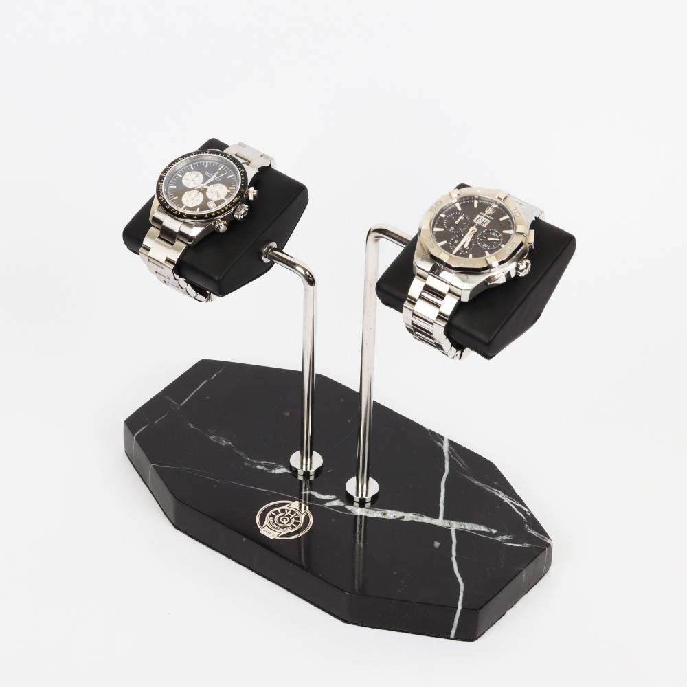 HQ Lavish Chrono Double Display Ebony
