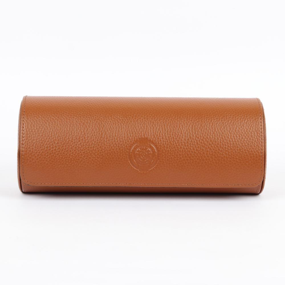 HQ Watch Roll for 3 Watches Brown