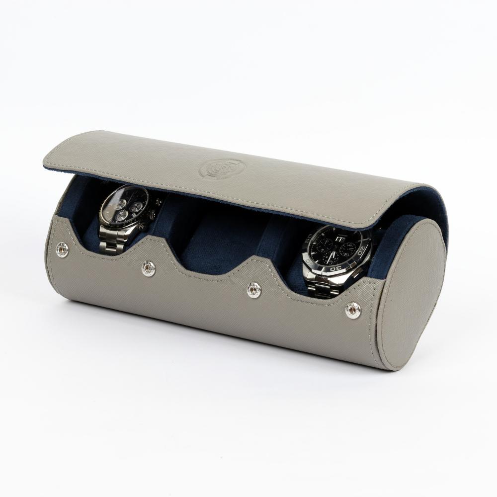 HQ Watch Roll for 3 Watches Grey