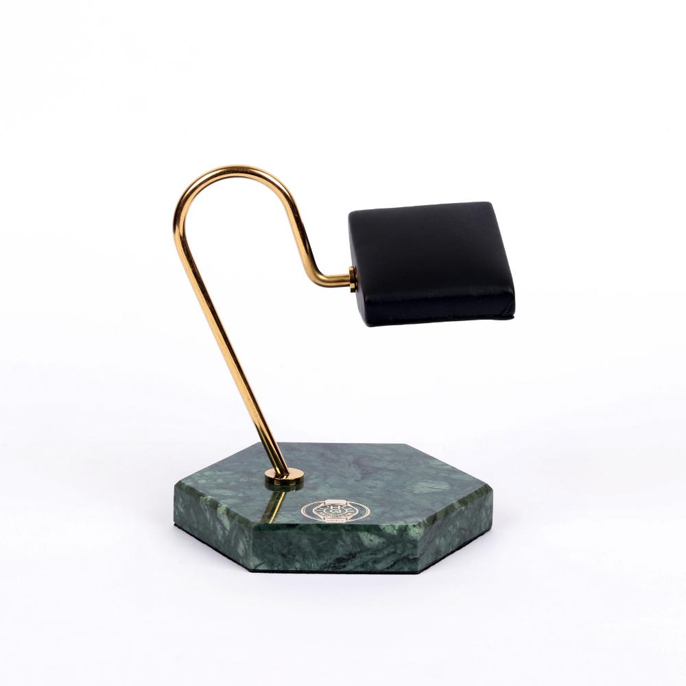 HQ Prestige Watch Stand Emerald Marble Grandeur