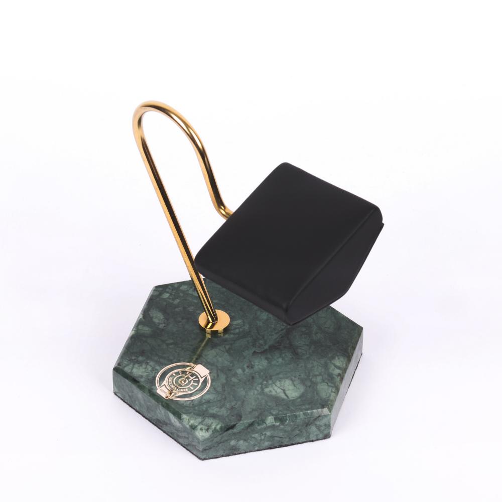 HQ Prestige Watch Stand Emerald Marble Grandeur