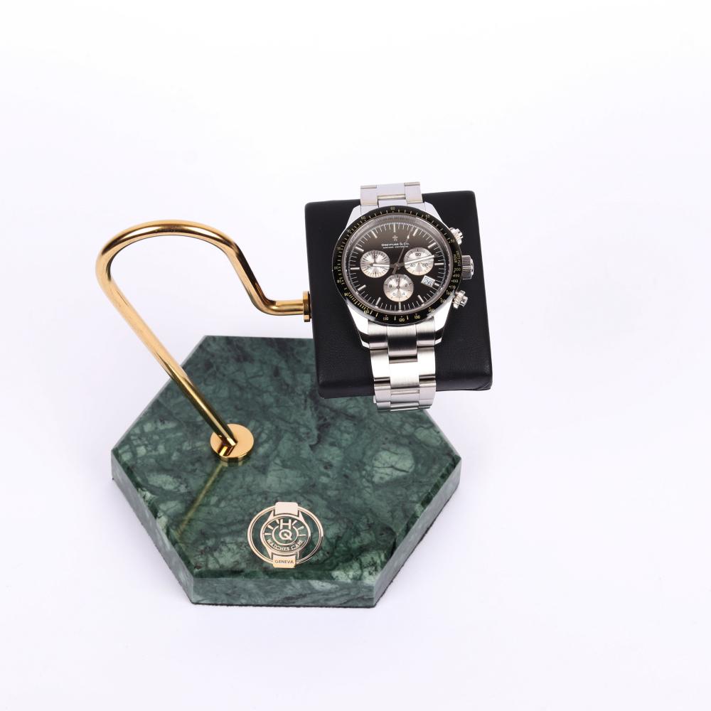 HQ Prestige Watch Stand Emerald Marble Grandeur