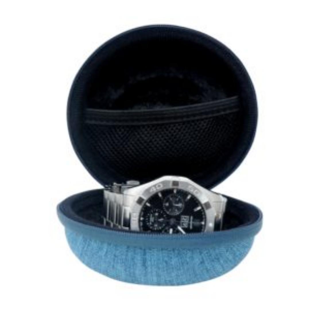 HQ Blue Jeans Single Watch Case
