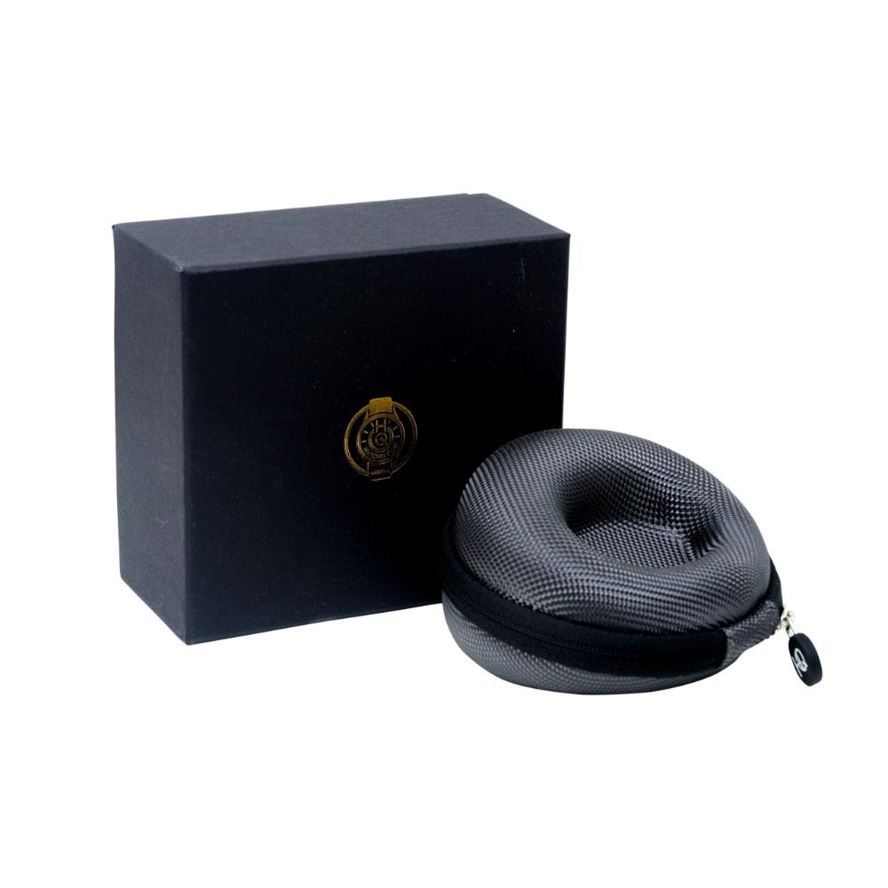 HQ Watchescare Grey Nylon travel Watch Case