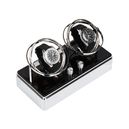 HQ Watches Care Astronomy Dualism Watch Winder - Silver